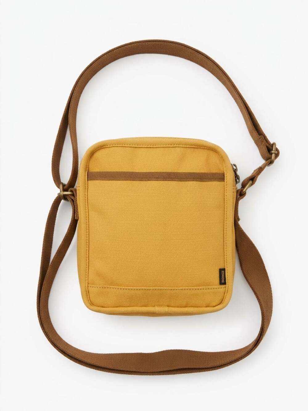GOOTIUM Tan Canvas Crossbody Bag Small Messenger Field Bag
